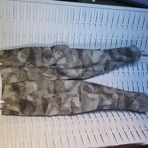 Propper green/gray cargo camouflage mens pants size L